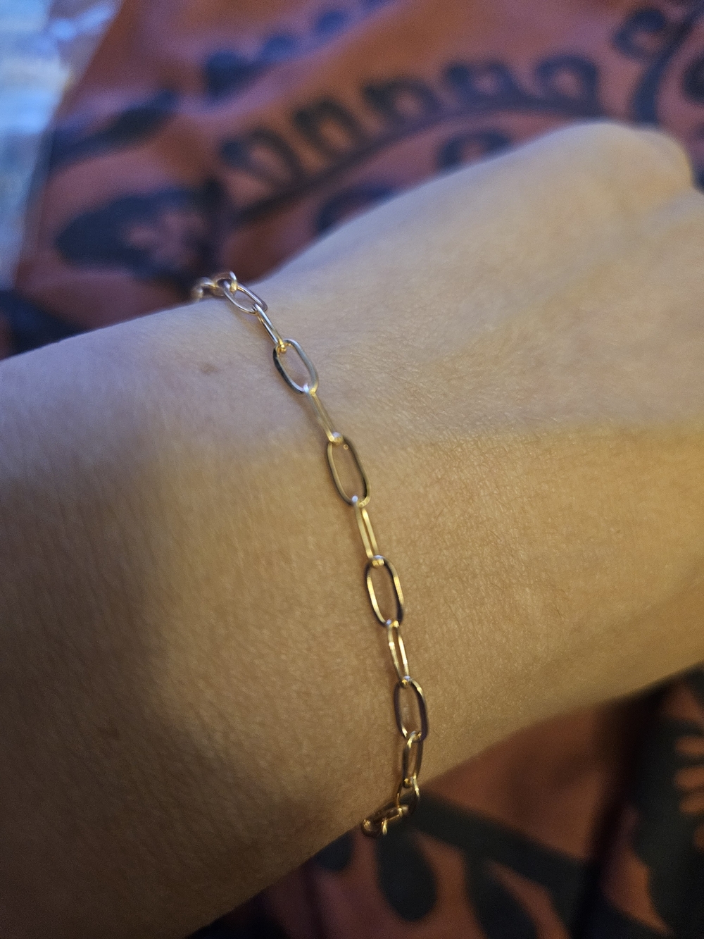 Paperclip Chain Bracelet